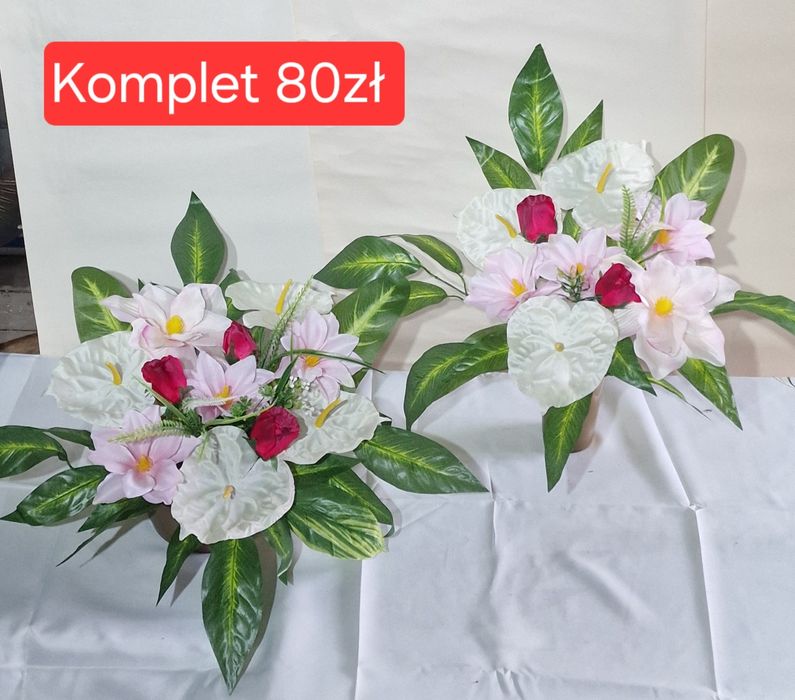 Stroiki oraz komplety na groby