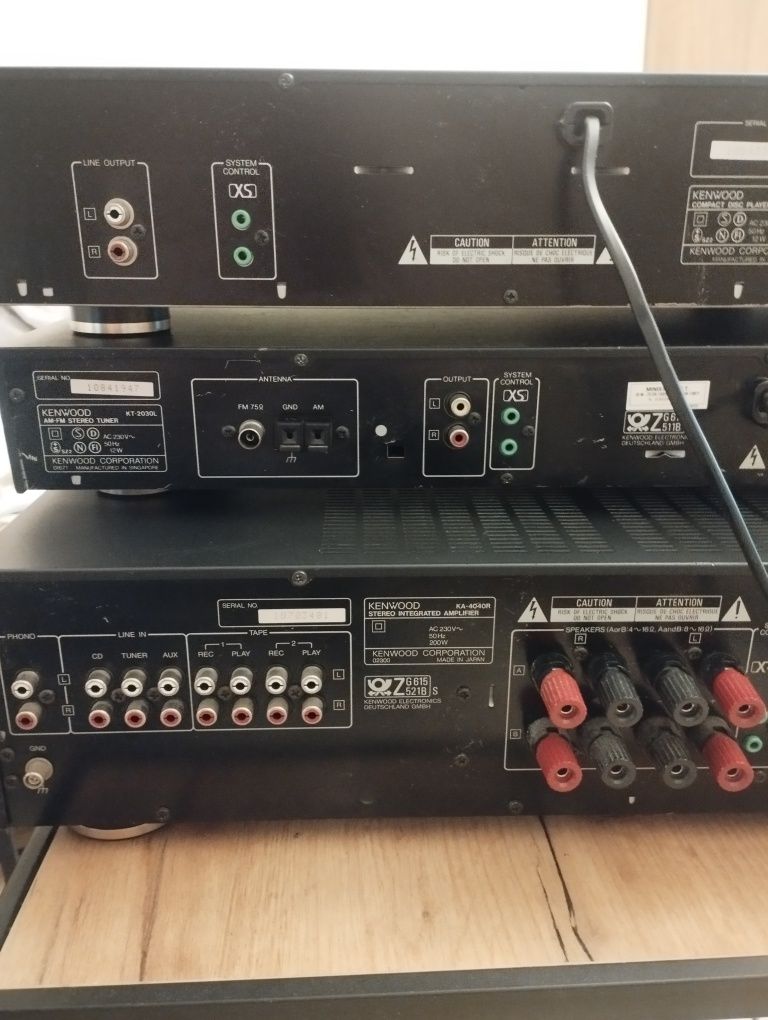 Wierza Kenwood wzmacniacz amplituner cd