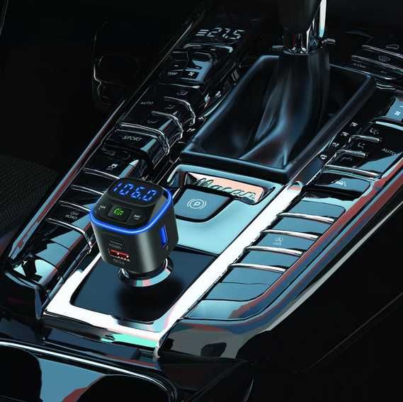 Автомобільний bluetooth блютуз модулятор fm трансмітер Proove Luxor