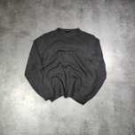 MĘSKI Sweter Pleciony PREMIUM szary Bawełna Hugo Boss Logo Elegancki