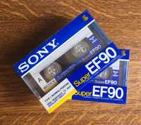 Аудио касеты SONY Super EF 90 Tokyo Japan