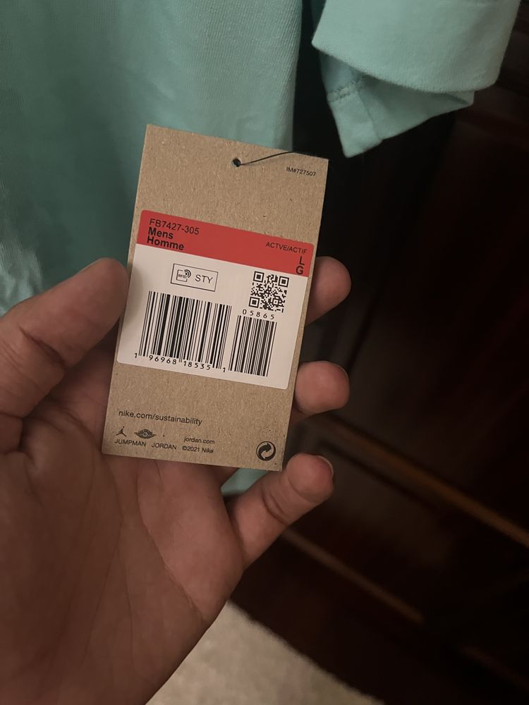 Nike T-shirt com capuz Jordan Sport
