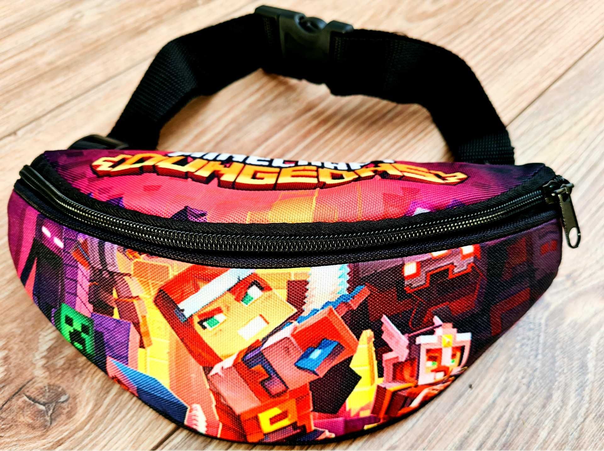 Nowa nerka saszetka torba na pas Minecraft z popularnej gry