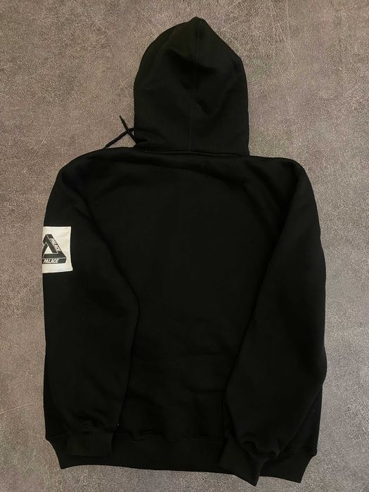 Palace Balaclava Hoodie чорна худі светр кофта балаклава пелас