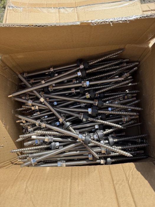 Гвинт Шуруп 10x200 Нержавійка