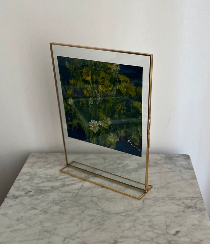 Obraz malarstwo kwiaty martwa natura zara home boho etro etno marant