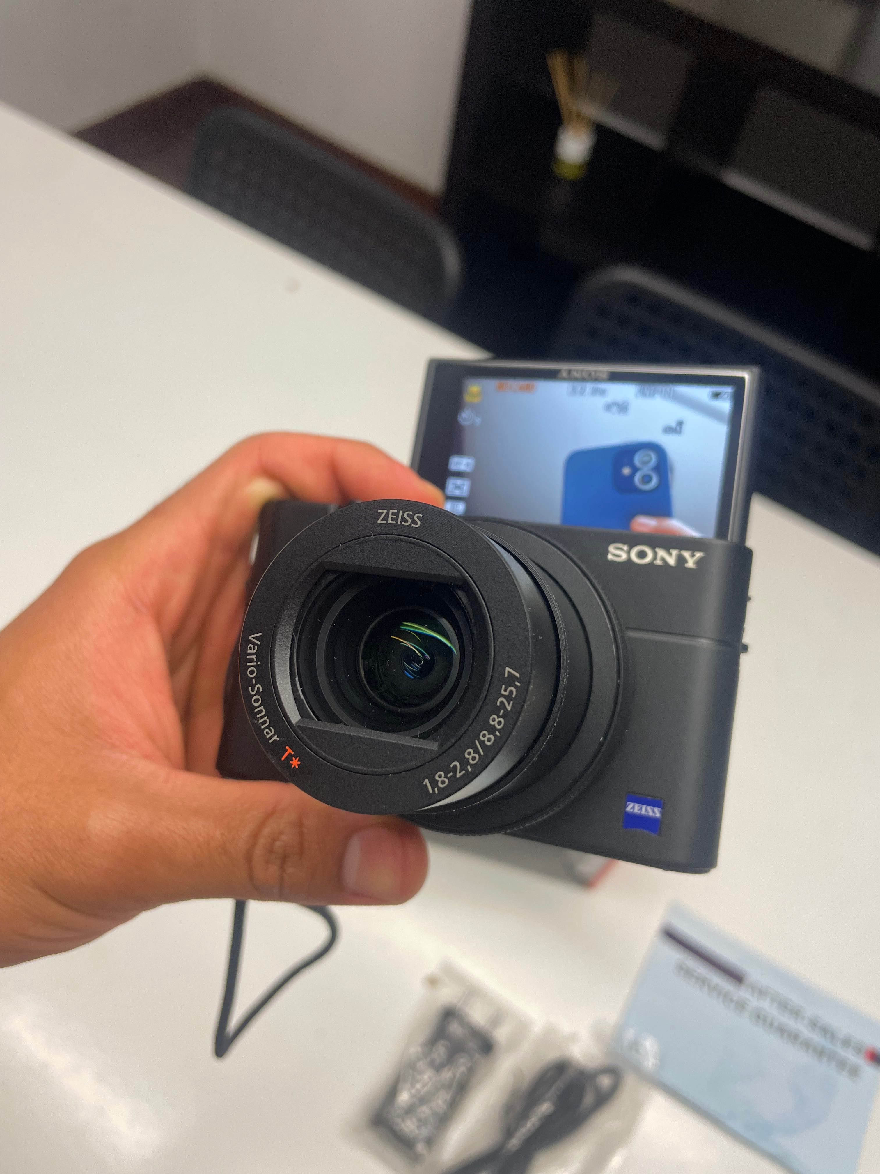 Sony RX100 Mark V Muito Pouco Uso