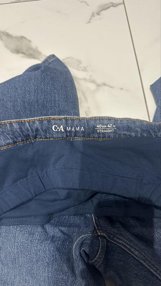 Джинси для вагітних Slim Fit C&A GD-00069040 40 Сині