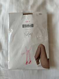 Wolford rajstopy kabaretki honey Forties Tights