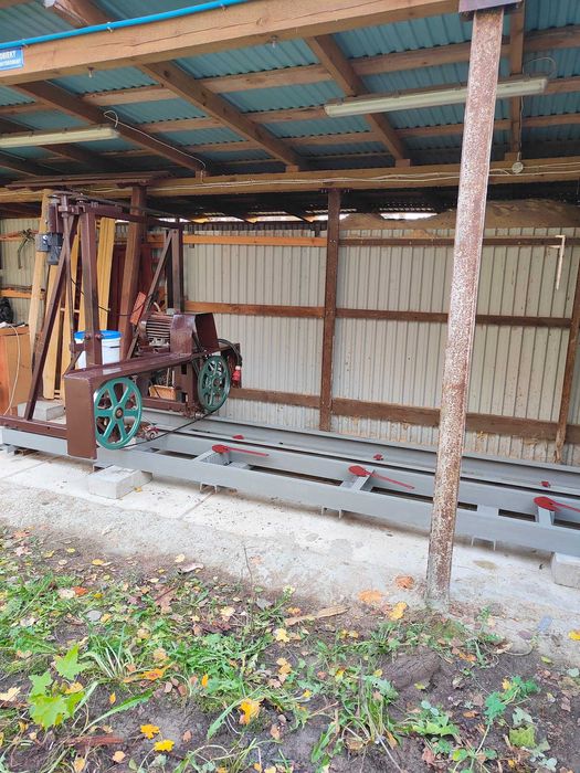 Trak taśmowy, obróbka drewna