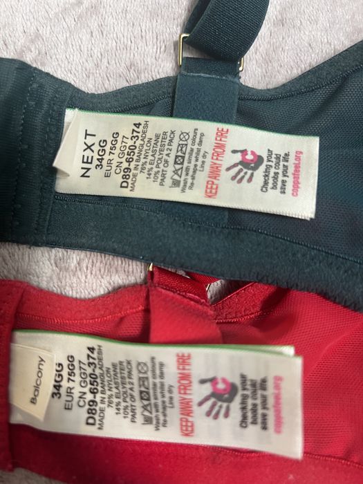 Бюстгальтеры набор 75GG 34GG