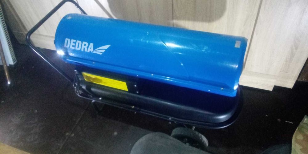 Używana nagrzewnica olejowa / diesel Dedra 50 kW– sprawna