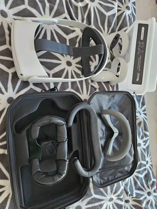 Oculus Quest 2 128gb + Quest 2 Elite strap + Torba + VR cover