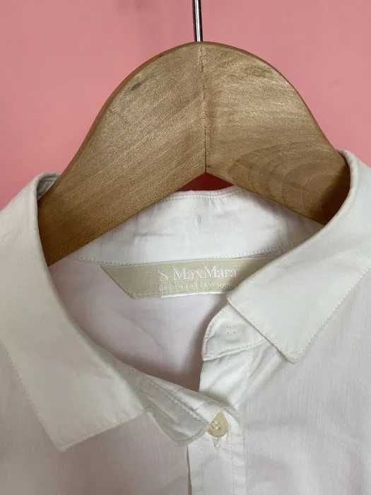 Max Mara MaxMara biała koszula bawełniana 36 S