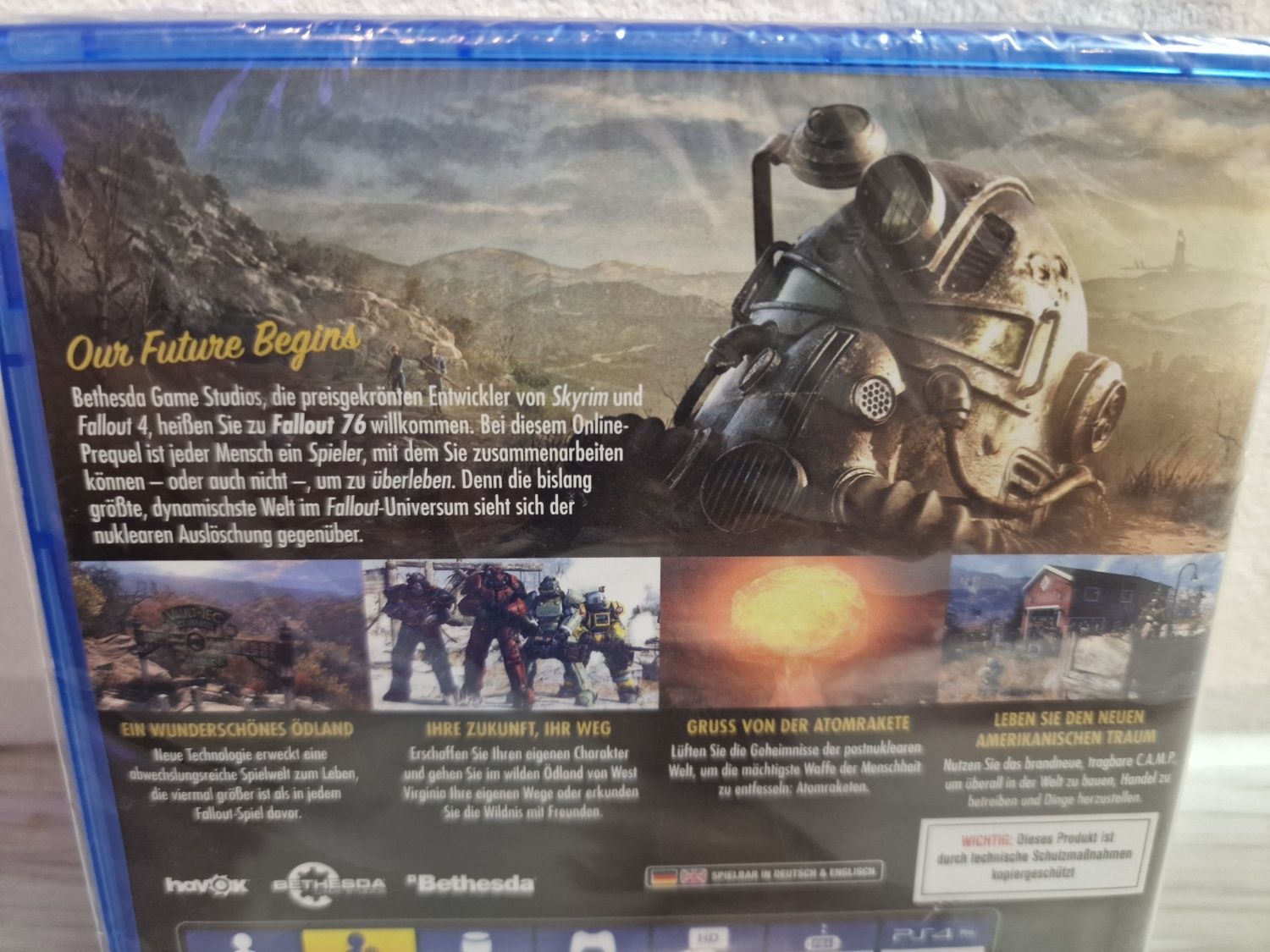 Nowa Gra PS4 Fallout 76 Zafoliowana