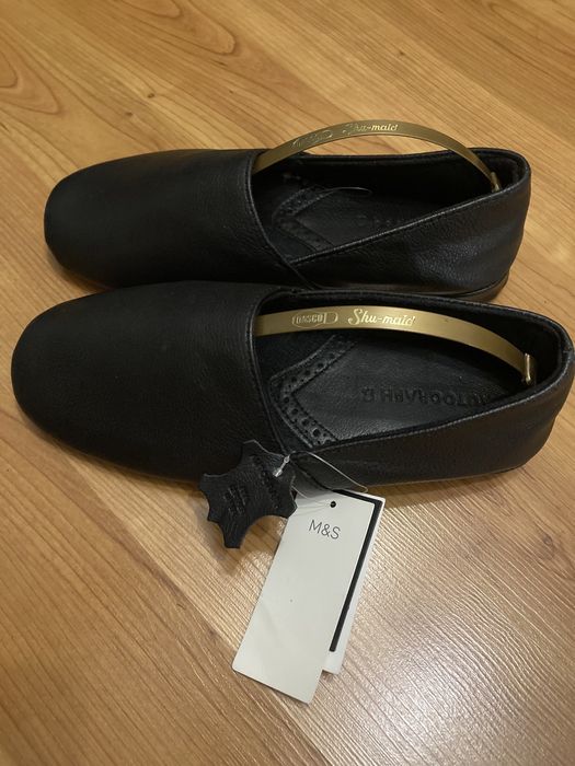 Тапки кожаные Autograph размер 39 стелька 25.НОВЫЕ.