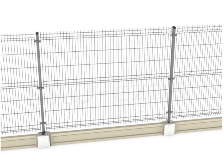 Ogrodzenie systemowe panelowe panel panele ogrodzeniowy ocynk drut