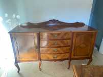 Aparador vintage estilo queen anne