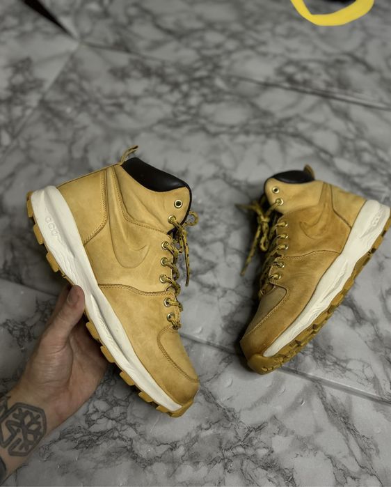 Ботинки из кожи Nike Acg оригинал размер 43 27,5 см