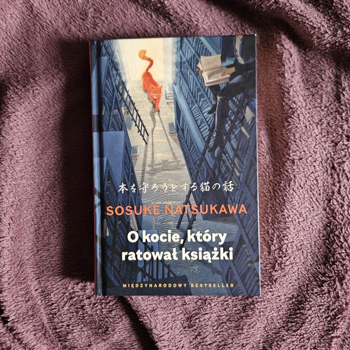 O kocie, który ratował książki – Sosuke Natsukawa – książka – 2023
