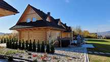Domy z bala, domek z jacuzzi bania Beskidy Góry, święta, sauna,wakacje