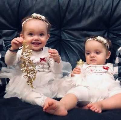 3 białe świąteczne sukienki swieta trojaczków trojaczki lub bliźniaków