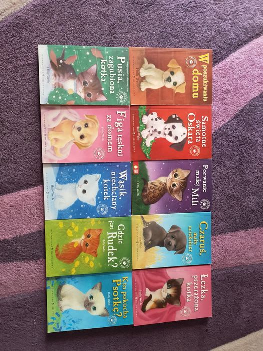 Książki dla dzieci - Zaopiekuj się mną - seria 10 książek