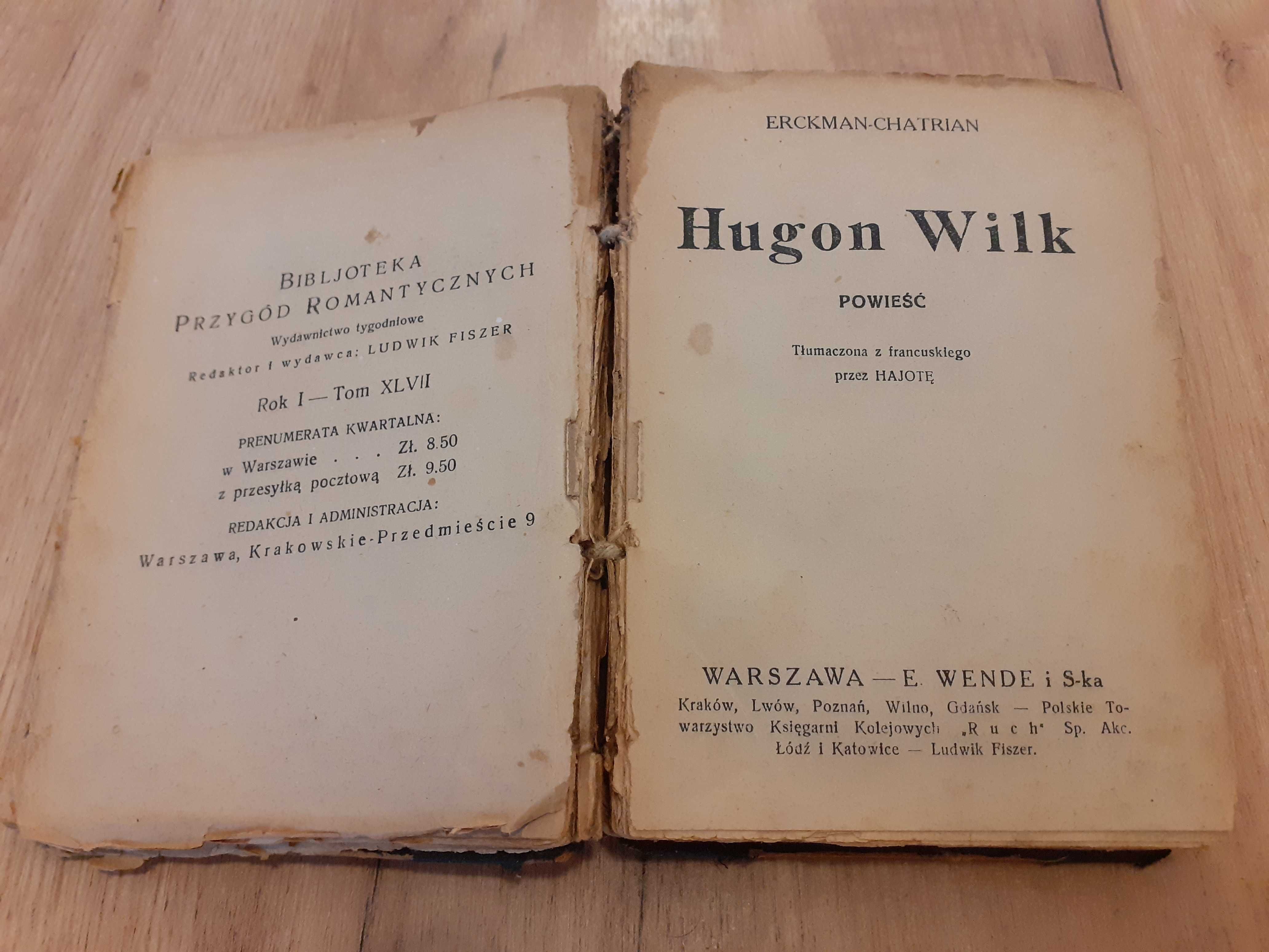 Książka Czarny Orzeł A. Puszkin 1926r