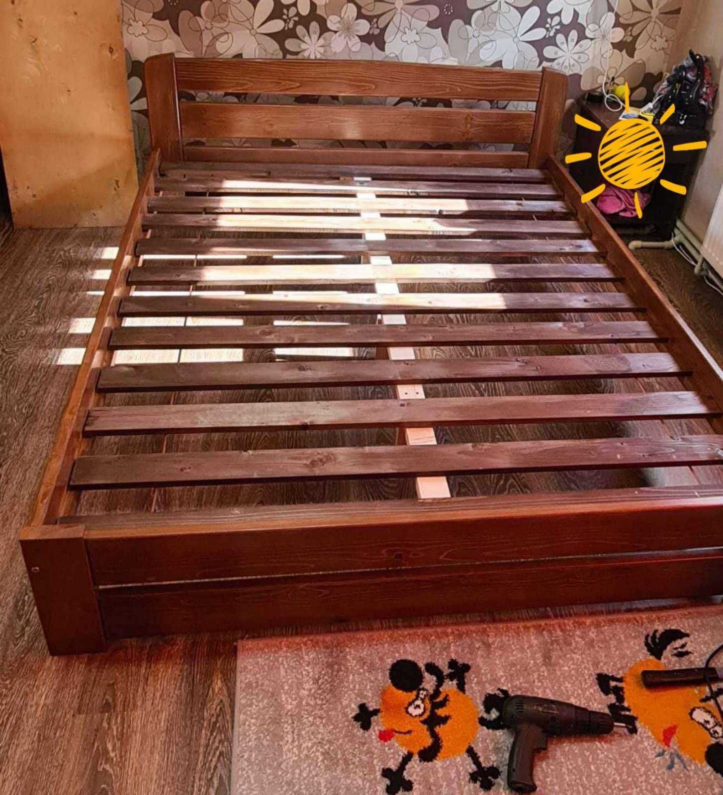 Кровать деревянная 180х200 см.!