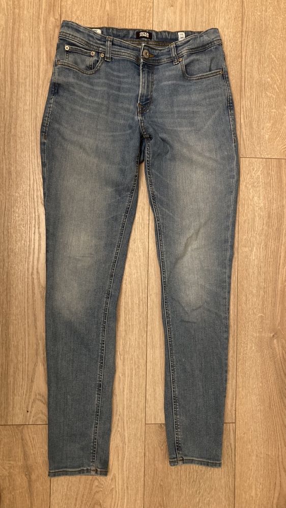 Spodnie chłopięce jeansowe Jack&Jones liam 176
