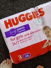 Підгузники huggies pants 3 girl