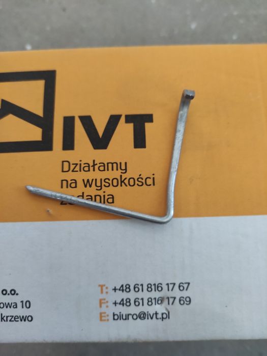 Spinka do dachówki  409 p prostokatna