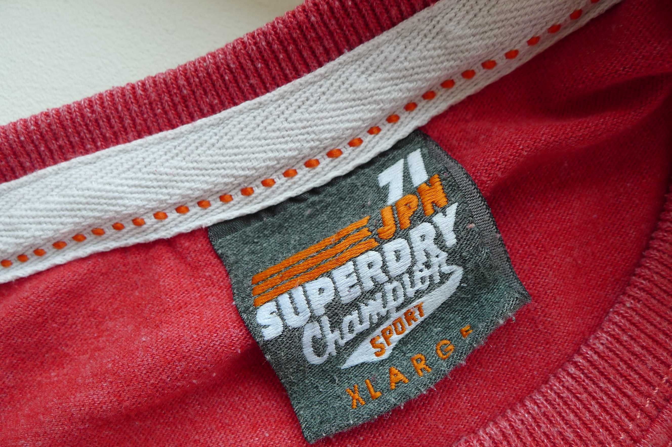 koszulka t-shirt SUPERDRY Japan Champion Sport 71 JPN r. L