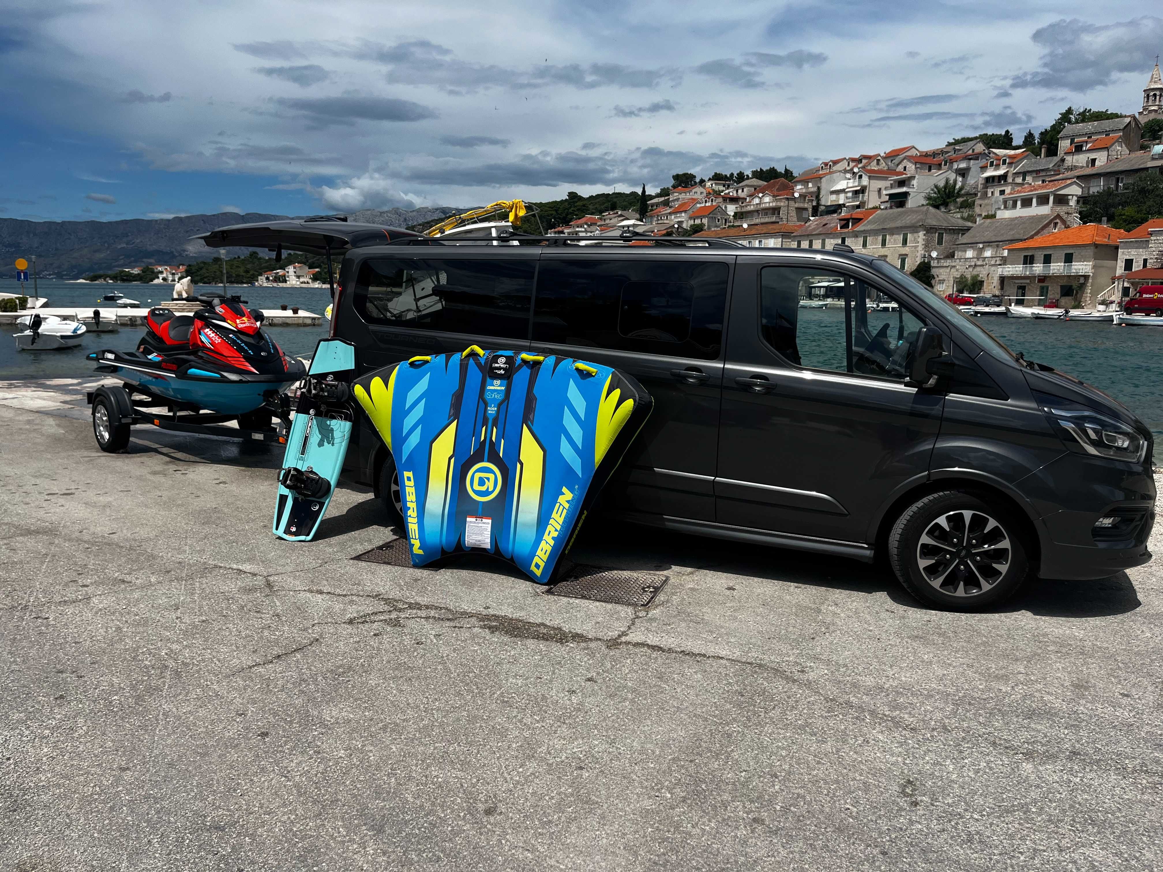 Wolne wrzesień! Nowe ceny! Ford 185KM bus premium 8 osob, hak, box