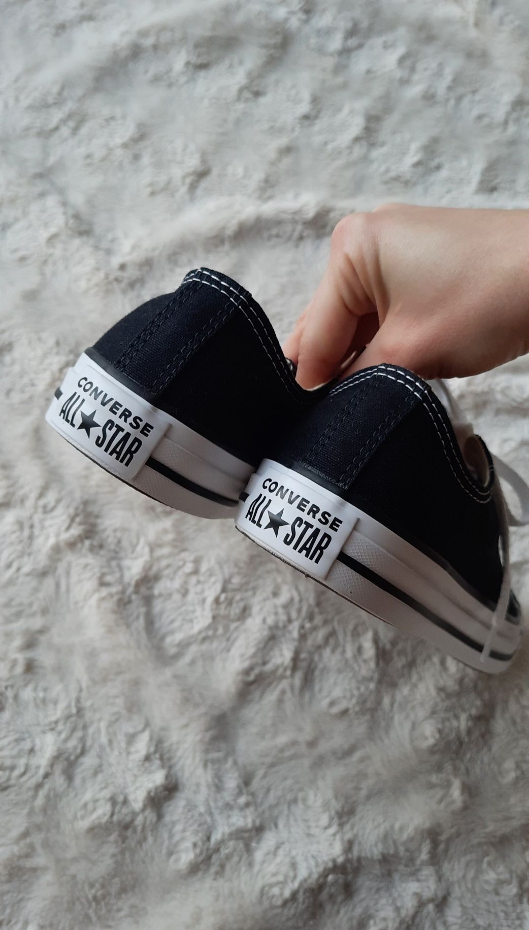 Nowe czarne converse rozmiar 39