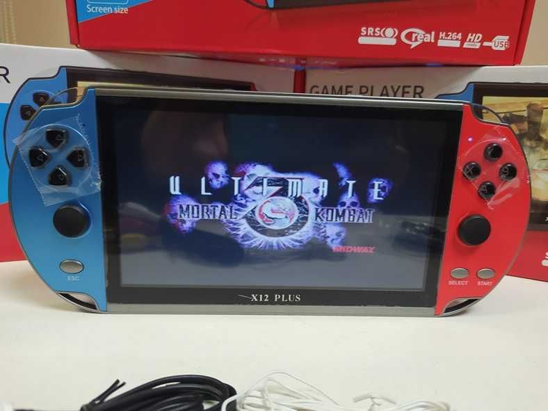 Приставка PSP на 19500 игр X12 Plus Dendy Денди Sega Марио Танчики