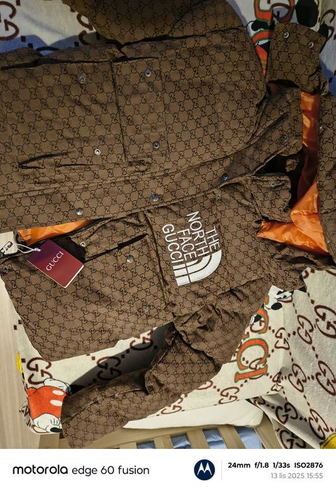 Kurtka damska North Face Gucci