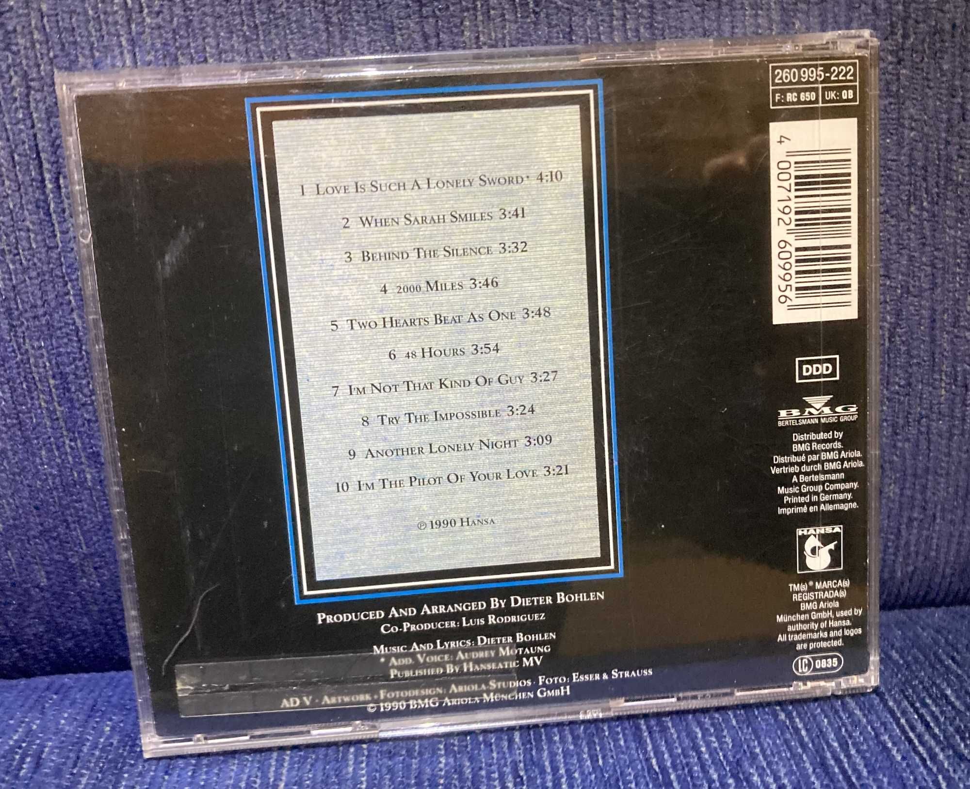 CD:  Blue System - Obsession
