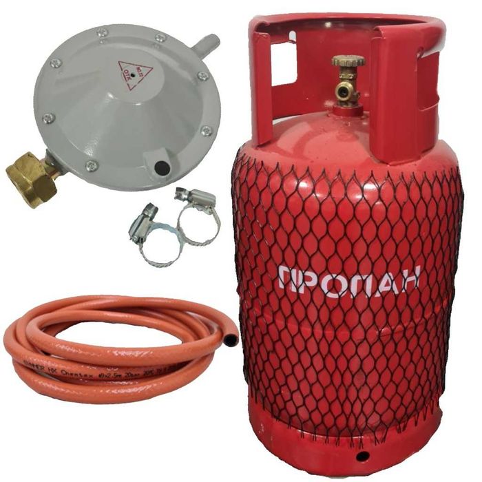 Газовий обігрівач Super Gaz Турбо+Балон 27л+редуктор зі шлангом