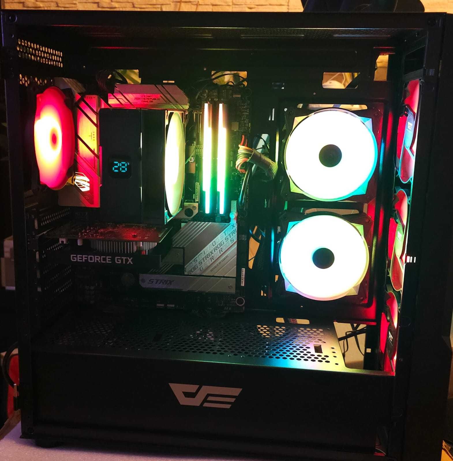 Komputer do gier KING RYZEN 7 8700 /32GB DDR5 /1TB /1660ti  /
