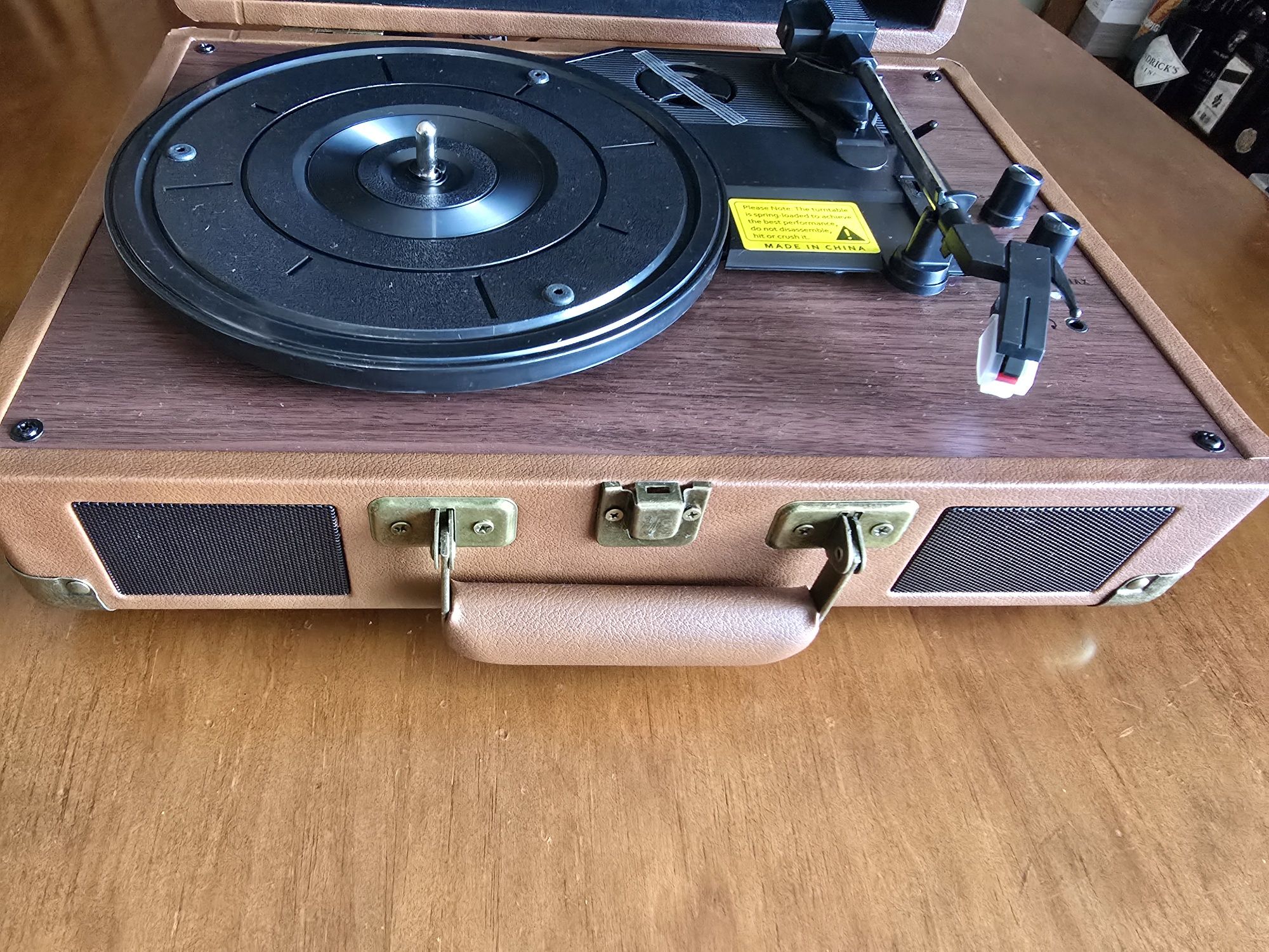 Leitor de vinil portátil