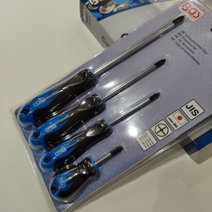 Conjunto de chave de fenda - Padrão JIS | 4 PCS - GERMANY