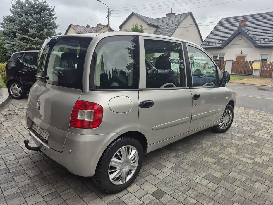 Fiat Multipla LIFT 1.6 103KMGaz LPG 6 Osob Klima 4xESz Parktronik Abs