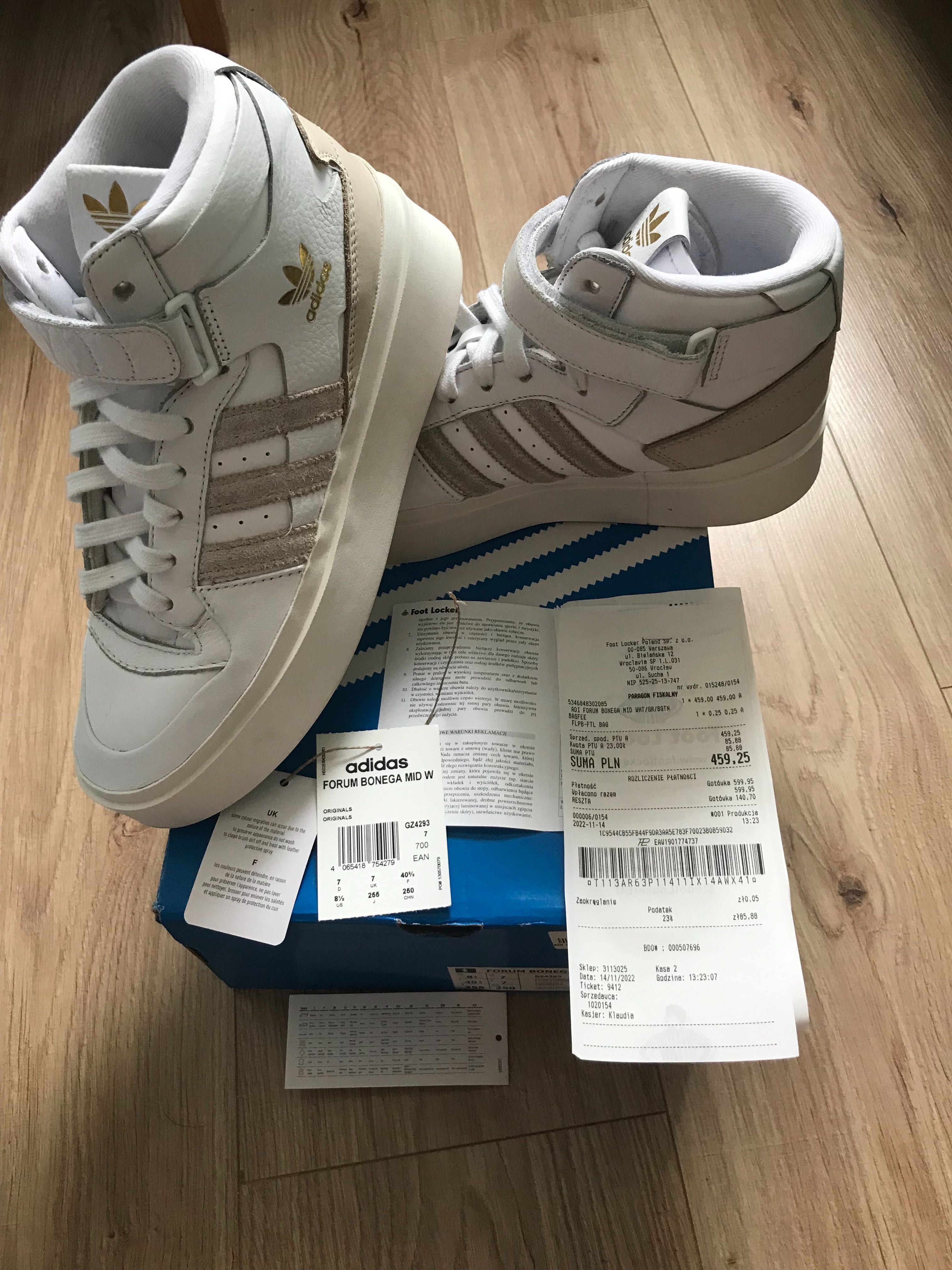 Buty abibas originals FORUM BONEGA MID W. r. 40 2/3
