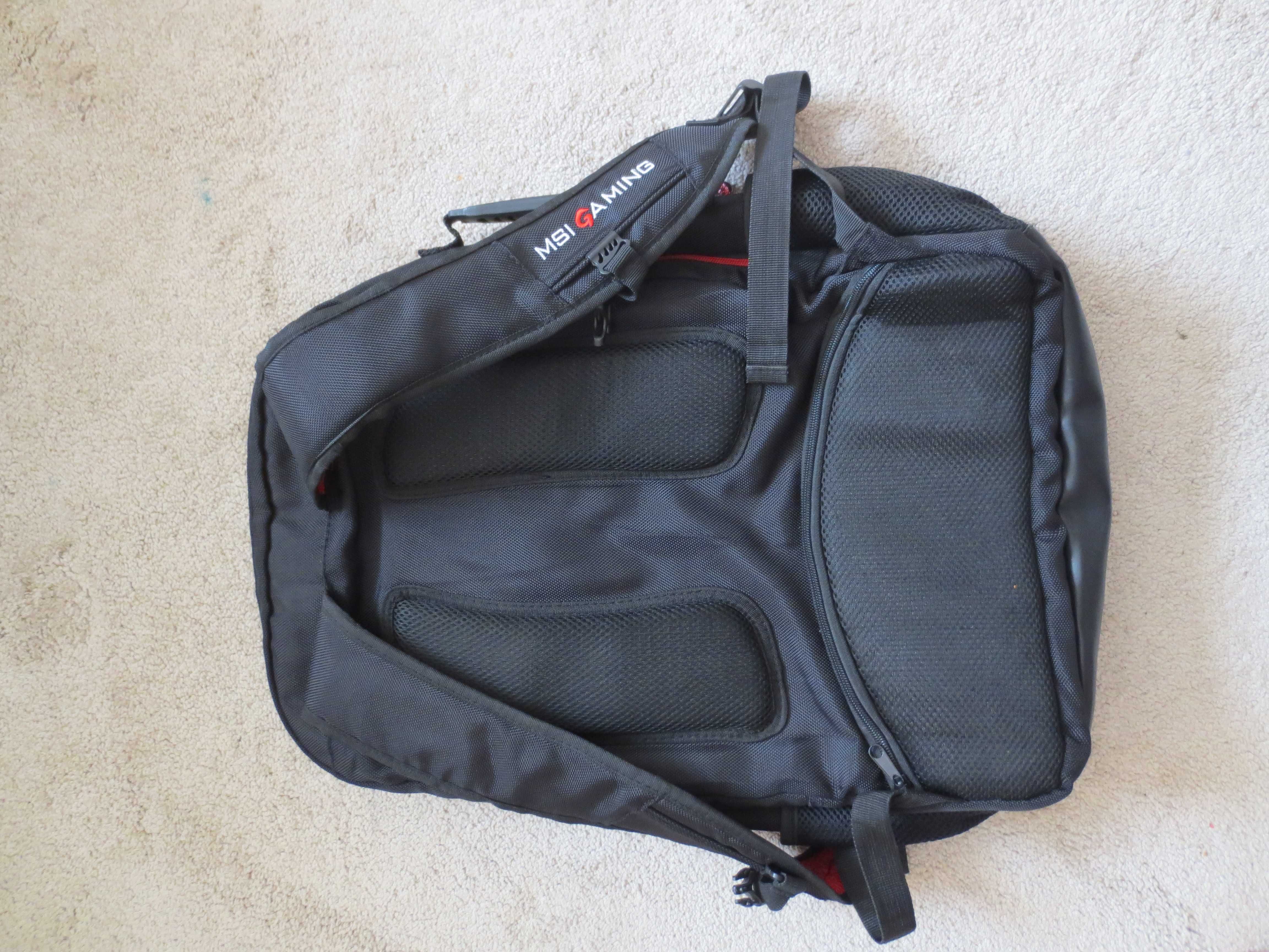Sprzedam oryginalny plecak MSI Gaming na laptopa