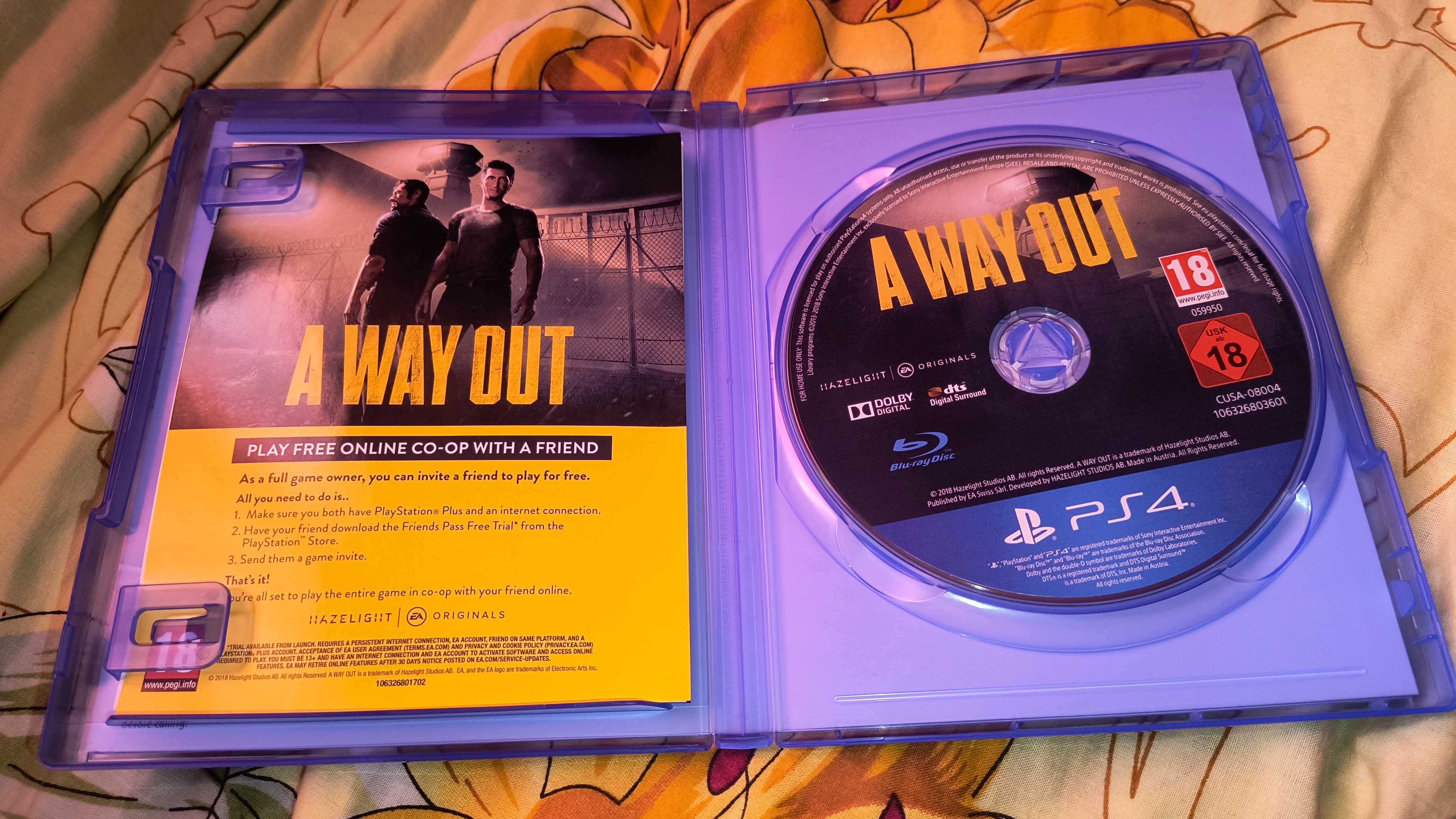 Гра A Way Out PS4