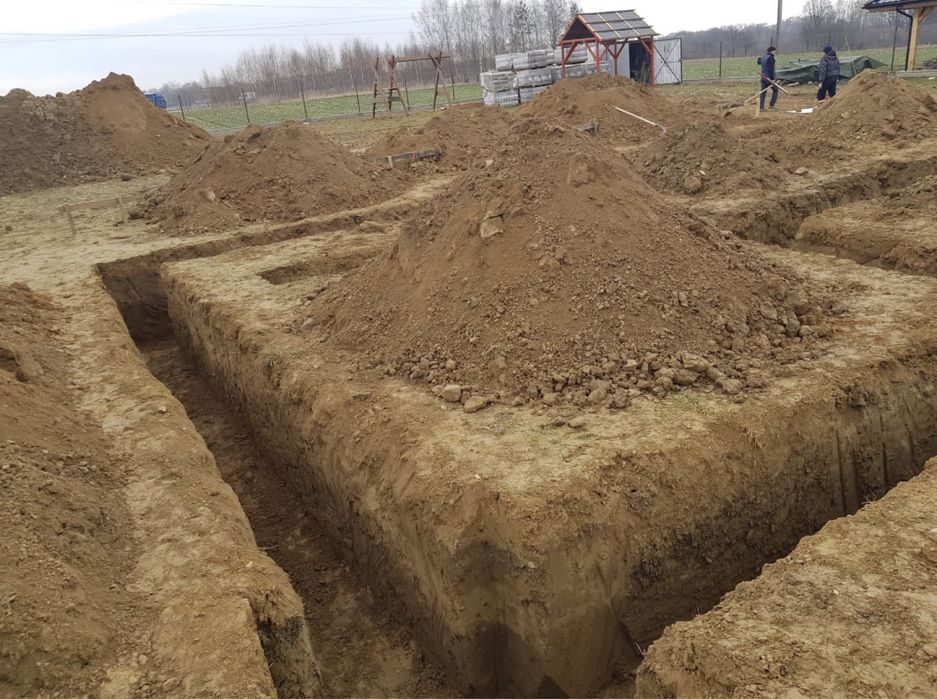 Usługi Koparko Ładowarką - Mini Koparką - Ciężarówka  Lublin okolice