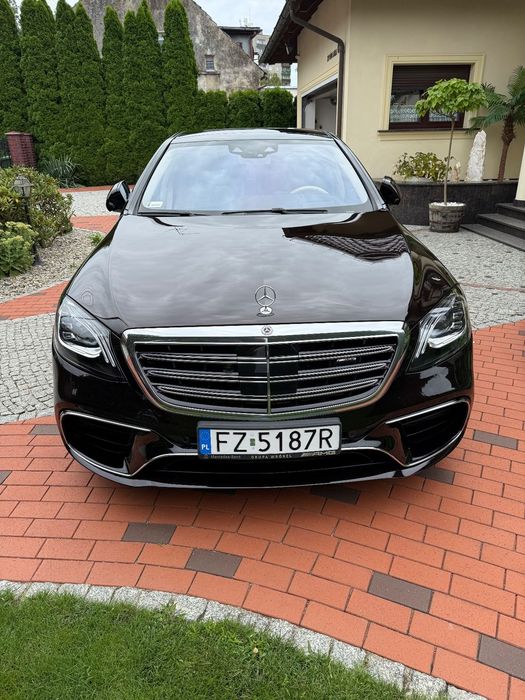 Mercedes-Benz Klasa S S63 AMG CERAMIKA, dodatkowe koła zimowe, 1wszy właściciel, ASO