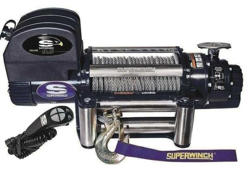 Wyciągarka Superwinch TALON 9.5 12V lina stalowa 26 m