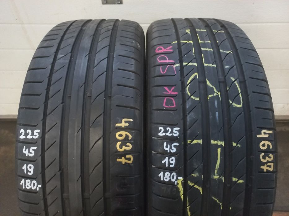 Opony letnie Continental 225/45/19 92W